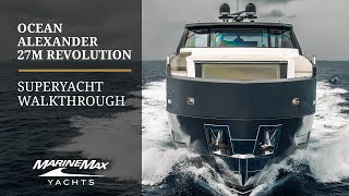 Ocean Alexander 27M Revolution Yacht | Full Walkthrough Tour