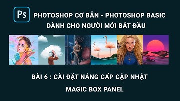 Photoshop cơ bản Bài 6 : Cài đặt nâng cấp cập nhật Magic Box Panel | MAGICBOX.VN
