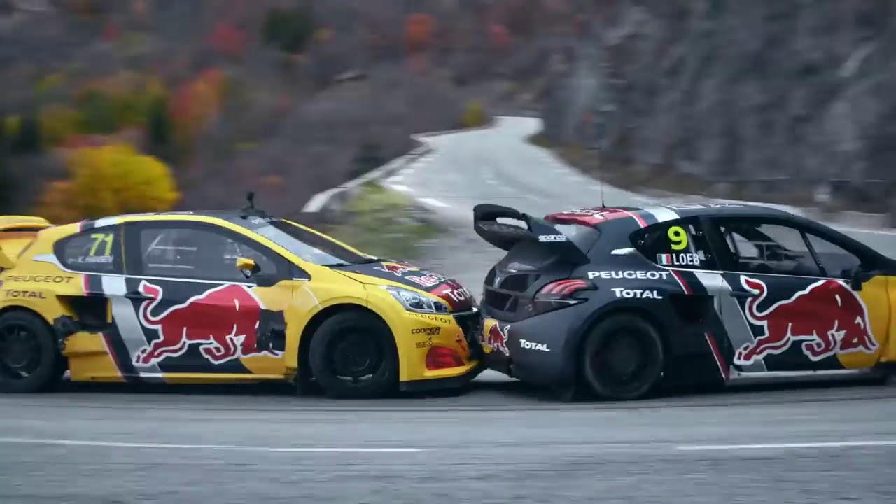 Driving The Famous 21 Bends of L'Alpe D'Huez With Kevin Hansen and Sebastien Loeb