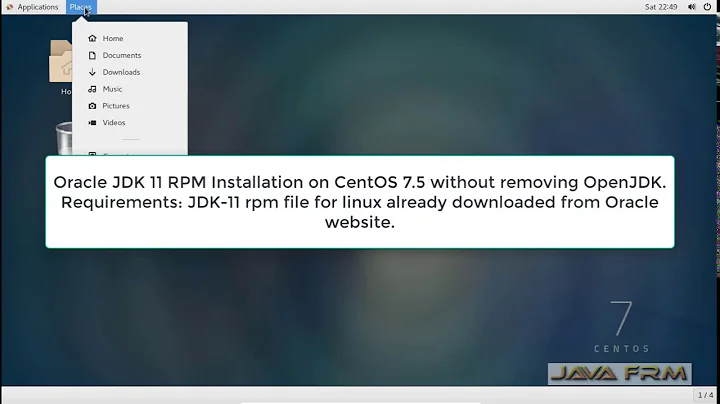 Oracle JDK 11 RPM Installation on CentOS 7.5 without removing OpenJDK