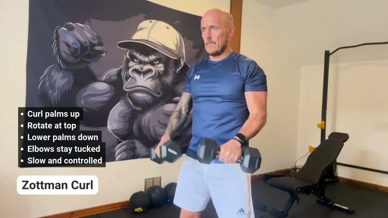 Zottman Curl: Build Biceps and Forearms Together