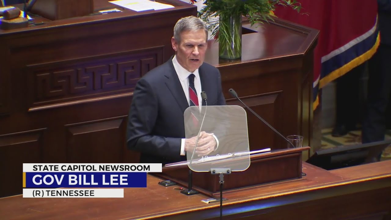 Gov. Lee delivers State of the State address - YouTube