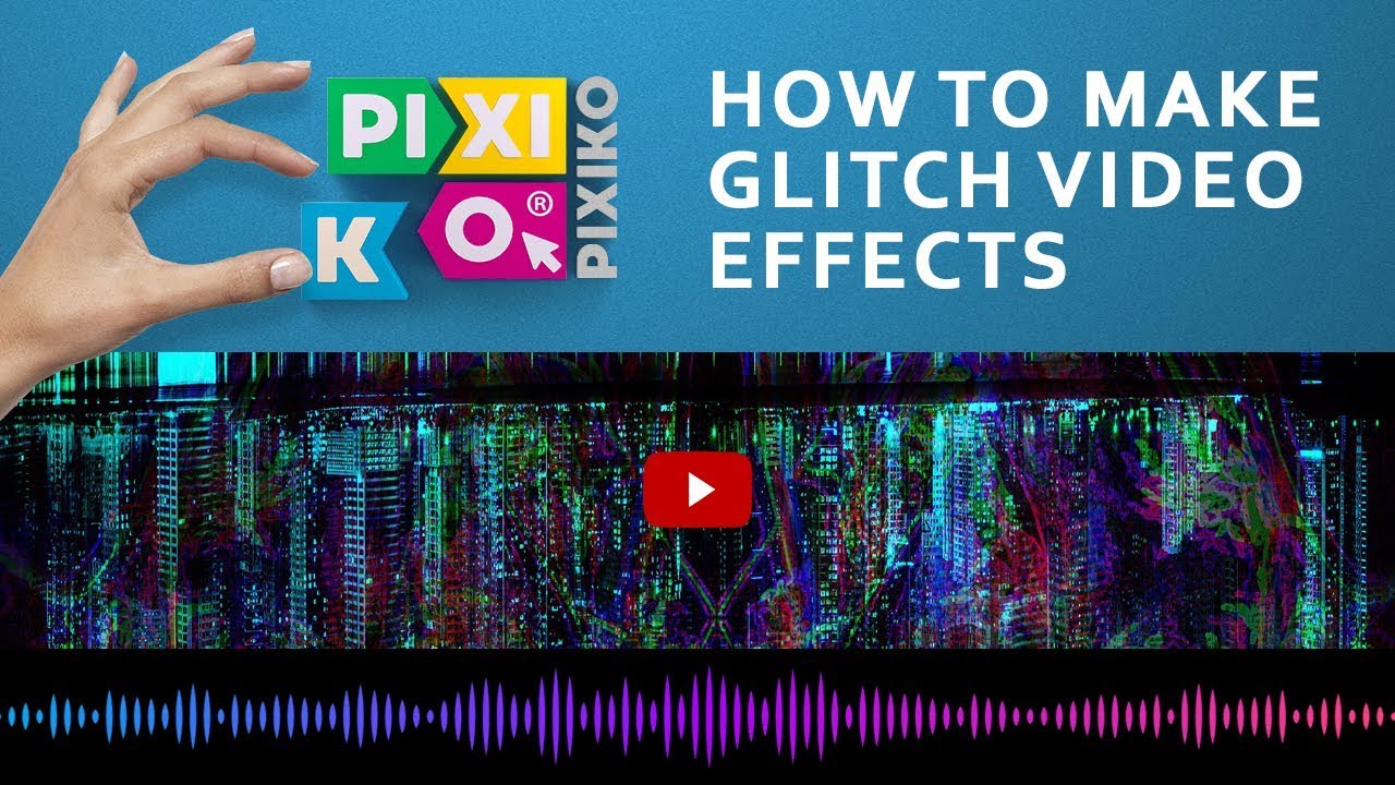 Pixiko - Glitch Effect for Videos, Images and GIFs ✨ | Overlay Filter Online