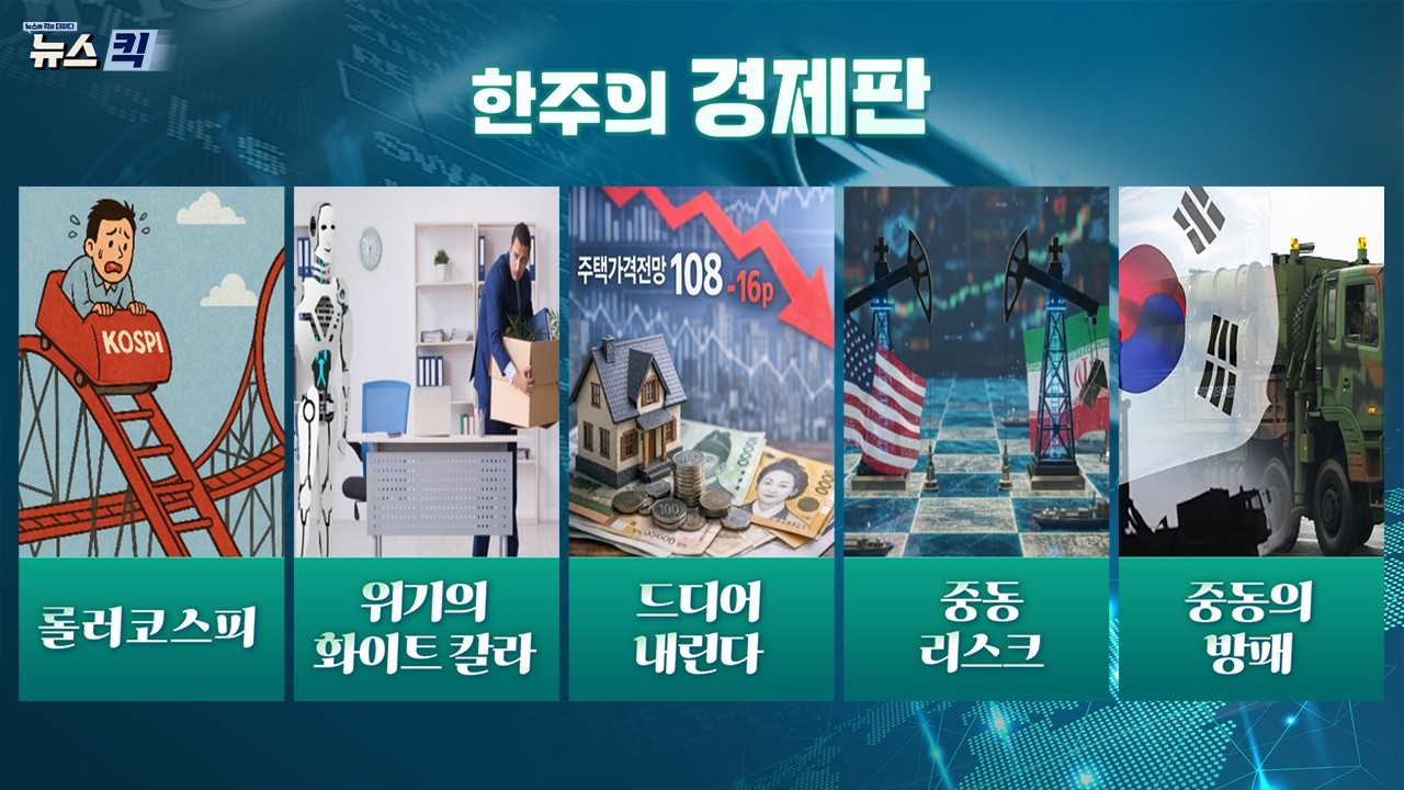 중동 전쟁에 흔들린 세계경제 | 롤러코스피·유가 폭등·천궁Ⅱ 긴급 구매 ㅣ이번 주 경제 타파! [뉴스킥]