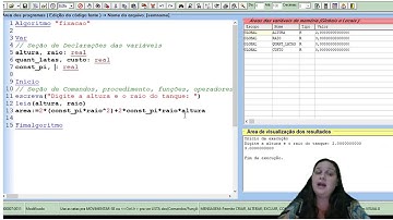 17/09 - Exercício de Fixação 01 (Estrutura sequencial em Portugol)