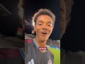 15-YEAR-OLD NATHAN TCHOUMBA REACTS TO HIS FIRST TEAM DEBUT
