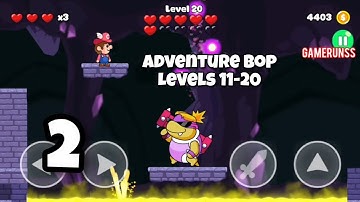 Super Run: Adventure Bop World - Gameplay Walkthrough Android Part 2 - Levels 11-20