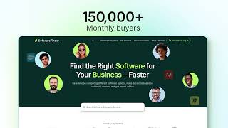 Software Finder Vendor Portal Placements | Get Your Software Seen by 150,000+ Monthly Buyers screenshot 1