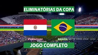 Paraguai x Brasil  Jogo Completo  Eliminatórias da Copa 2018 (29/03/2016)