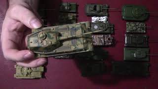 Rambling on about some random 1/72 scale tank models