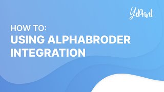 Using the Alphabroder Integration in Orders
