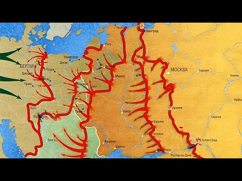Хронология Великой Отечественной Войны 1941-1945 Гг. На Карте | Вторая Мировая Война