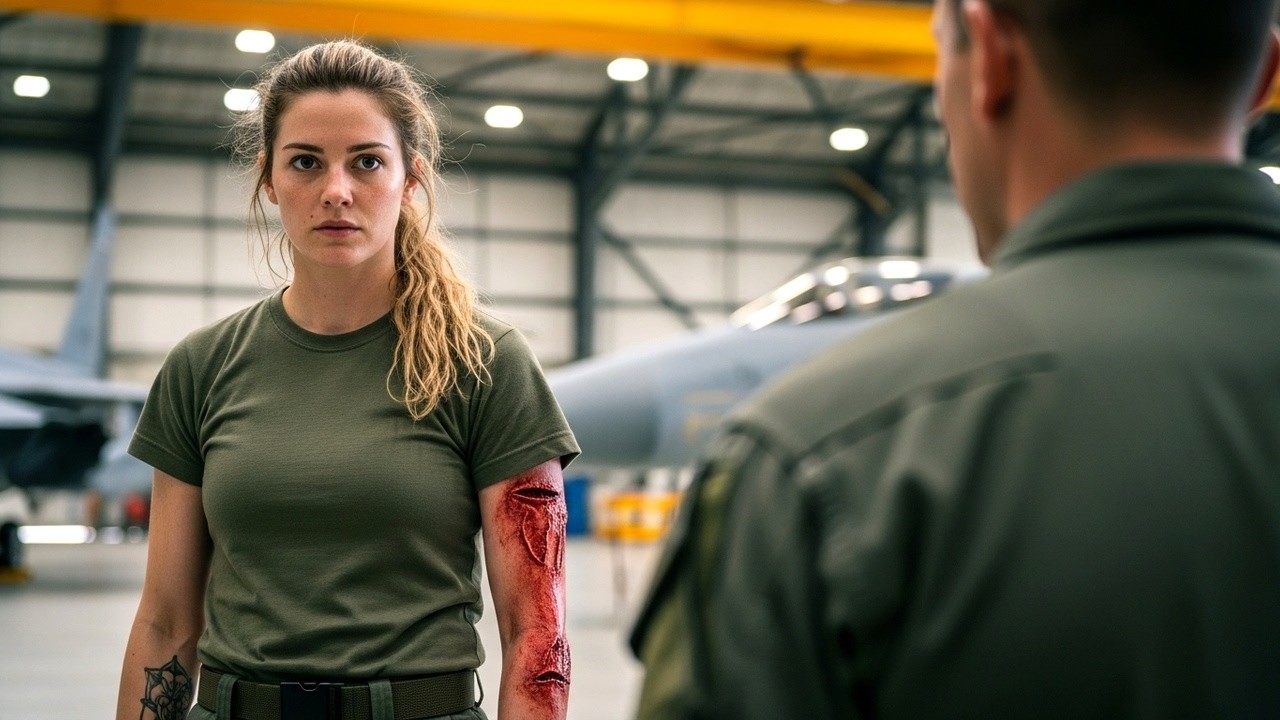 Rekrut śmiał się z jej blizn aż zamarł, kiedy dowódca wypowiedział jej wojenne imię z dawnego frontu