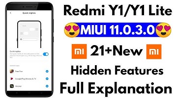 Redmi Y1/Y1 Lite MIUI 11 update Review by technical rkp
