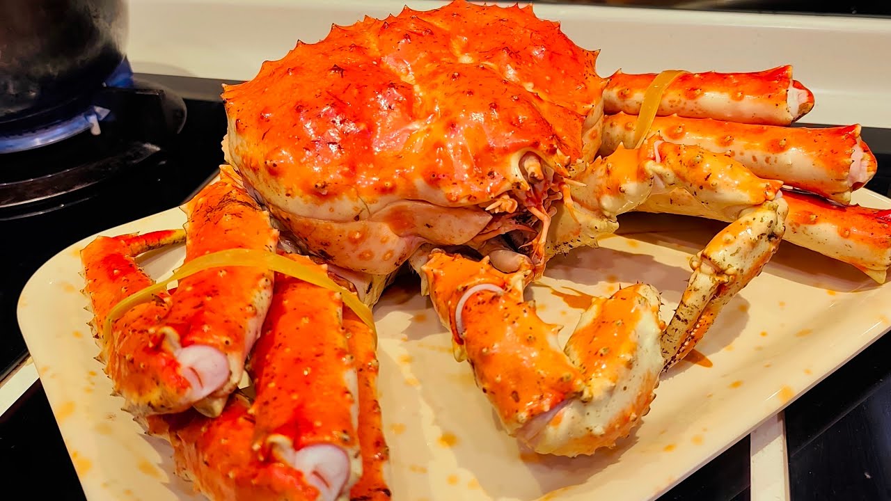 DEBONING SHELL KING CRAB 🦀🦀
