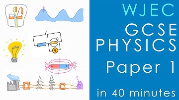 All of WJEC PHYSICS Paper 1 in 40 minutes - GCSE Science Revision