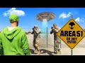BREAKING Into AREA 51 In GTA 5! (Secret)
