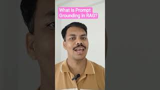 What is Prompt Grounding in RAG? #ai #yt #post #pov #clips #clip #jobs #ytshorts #viral #clouds #fb