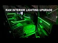 Ram 1500 interior lighting upgrade easy