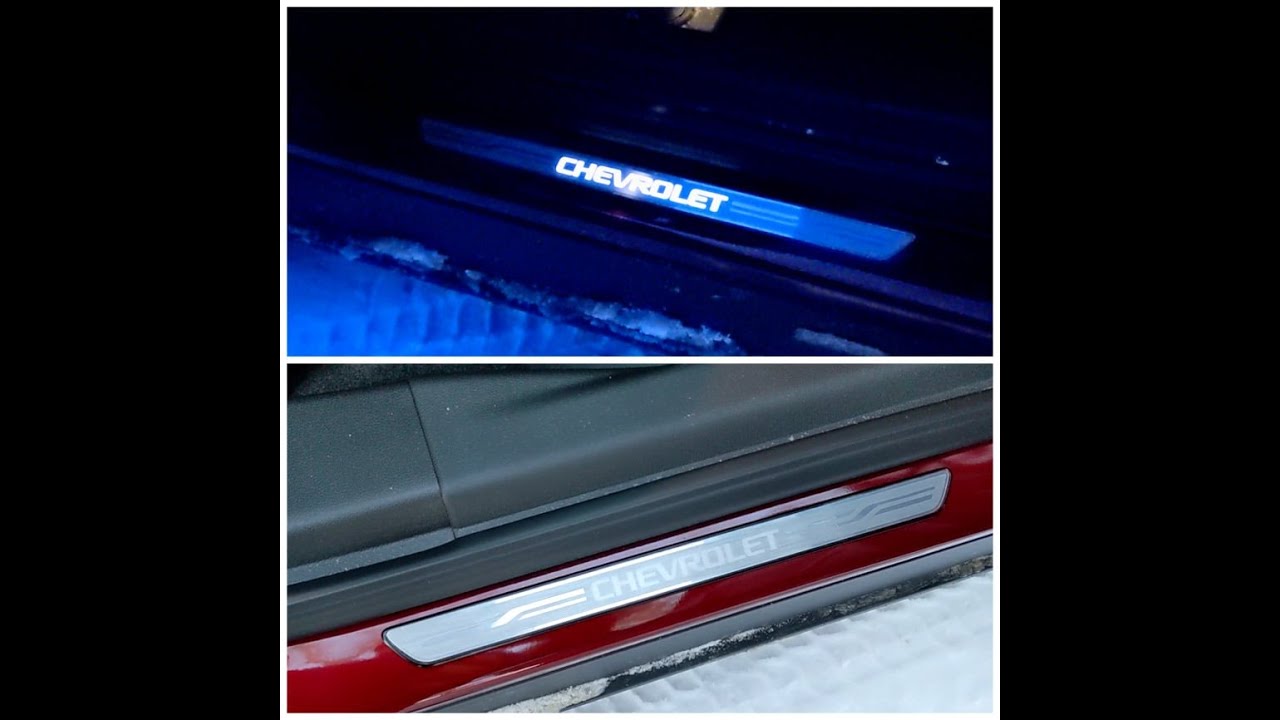 Illuminated Door Sill Installation for 2022 Chevrolet Trailblazer LT