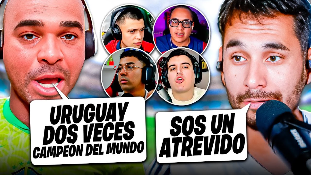 FABRI VS EL BRASILERO SE PICA EL DEBATE DE  MOSQUETERMOS