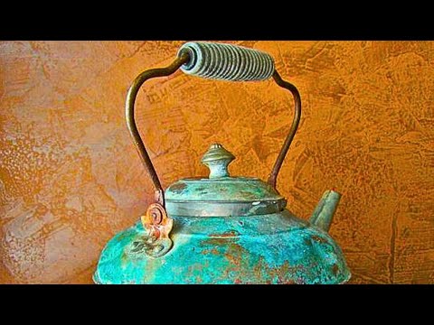 إصلاح غلاية النحاس المتآكل للغاية