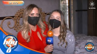 Andrea Legarreta Sorprende A Nina Rubín Por Su Pleaños Hoy