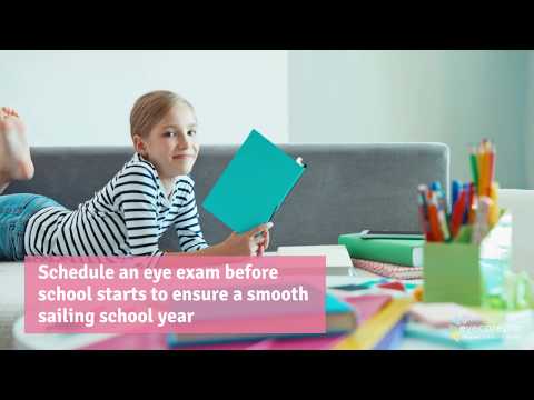 Add an Eye Exam to Your Back to School Checklist