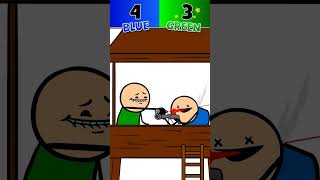 Blue vs Green Battle Got Personal 😂The Blue Monster Wants Revenge 💀#comedy