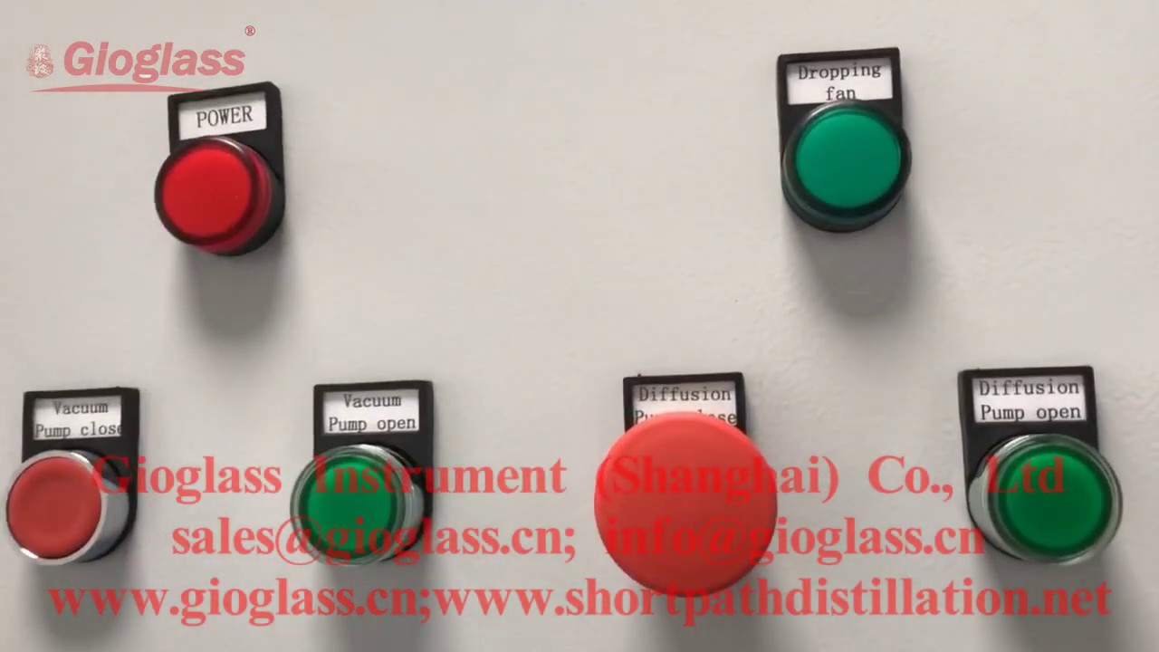 Short Path Wiped Film Distillation Equipment GMD-150-E-CD