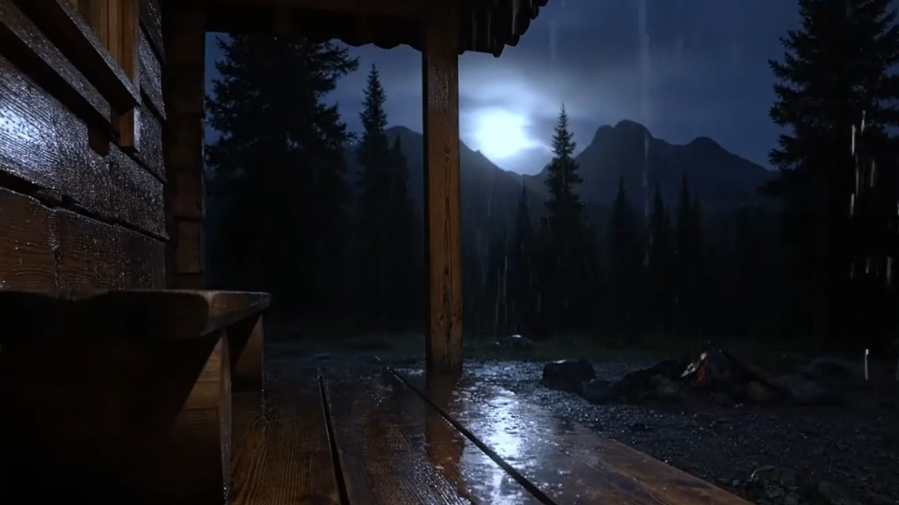 Calming Rain Sounds for Relaxation & Focus