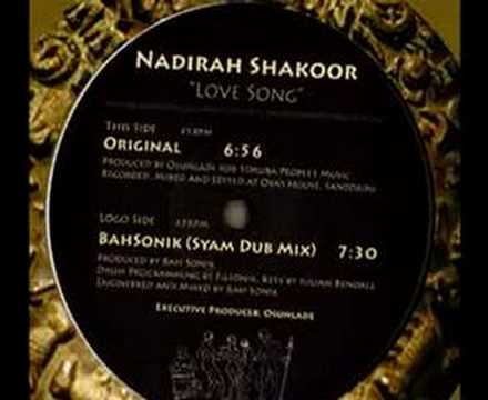 Nadirah Shakoor - Love Song Part One - Yoruba Records - YS-001: CDs & Vinyl  