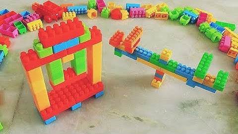 Satisfying DIY ASMR/ building Blocks/ block game/ Lego relaxing #asmr#asmrsounds#buildingblocks