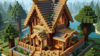 Minecraft how to bulid a easy house.