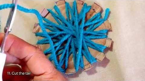 How To Make Pretty Yarn Loom Flowers - DIY Crafts Tutorial - Guidecentral
