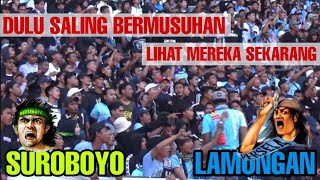 Saling Berbalas Chant Bonek dg Curvaboys LA mania di Stadion GBT | Persebaya vs Persela