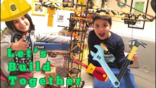 K’nex control crane unboxing| Building together it’s easy