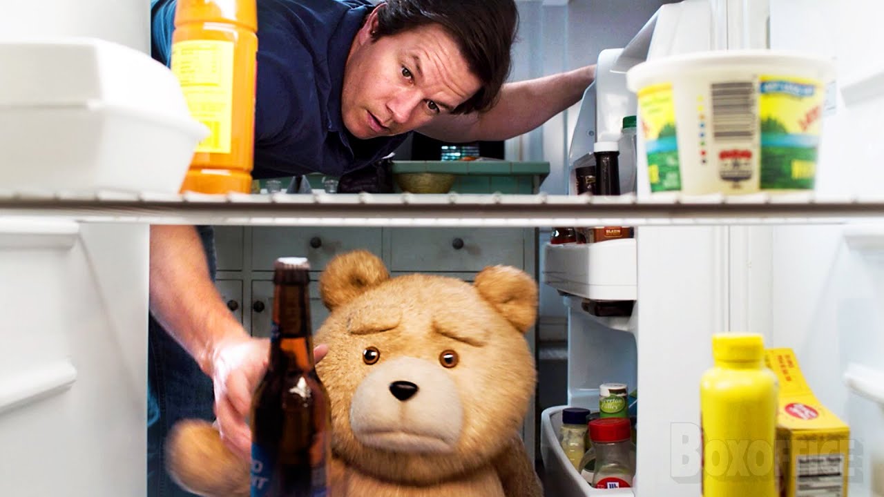 Marky Mark punches his Teddy Bear (Last Beer Fight) | Ted 2 | CLIP