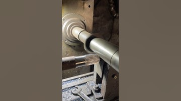 Making Threads on Bolan Axle #shorts #threads #axle