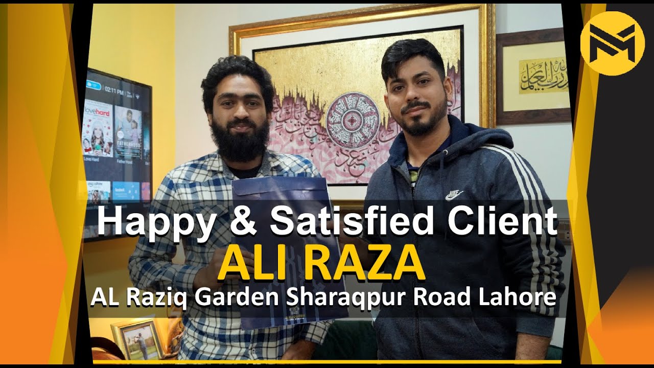 Ali Raza Interloop Client Happy & Satisfied Client l Ali Raza l MeherMah Marketing l AL Raziq ...