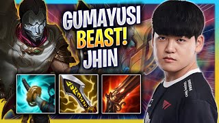 GUMAYUSI IS A BEAST WITH JHIN!  T1 Gumayusi Plays Jhin ADC vs Kai'sa! | Season 2023