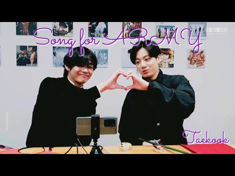 【BTS Taekook】グクテテ／Song for ARMY (日本語字幕)