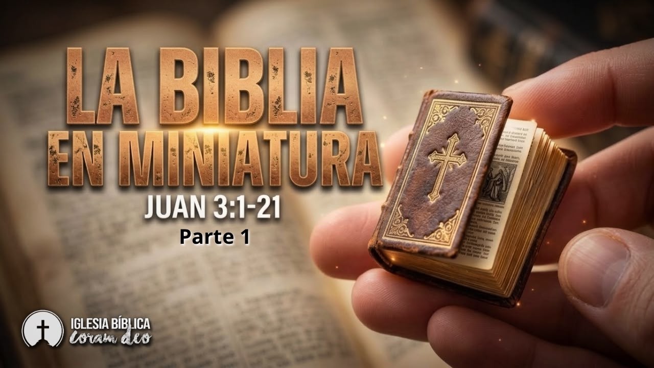 La Biblia en miniatura | Juan 3:1-21 | Parte 1 | Josué Sánchez