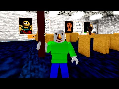 Baldi S Basics In Roblox - play mario baldi obby roblox baldis basics gameplay