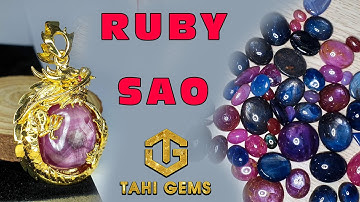 Chọn Ruby sao làm mặt dây chuyền cho anh Đức Anh | TahiGems - Tahi Phạm