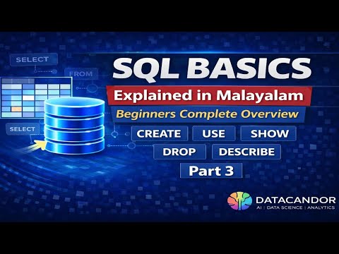 How to Create Database & Tables in MySQL | SQL Tutorial in Malayalam
