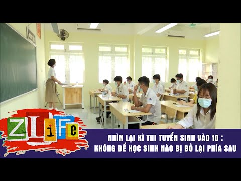 Video Nhìn lại kỳ tuyển sinh vào lớp 10: Không để học sinh... - YouTube