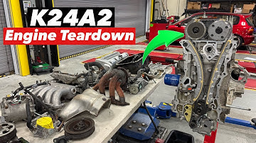 K24A2 Engine Teardown & Timing Chain Guide // 2006 Acura TSX 6MT (EP2)