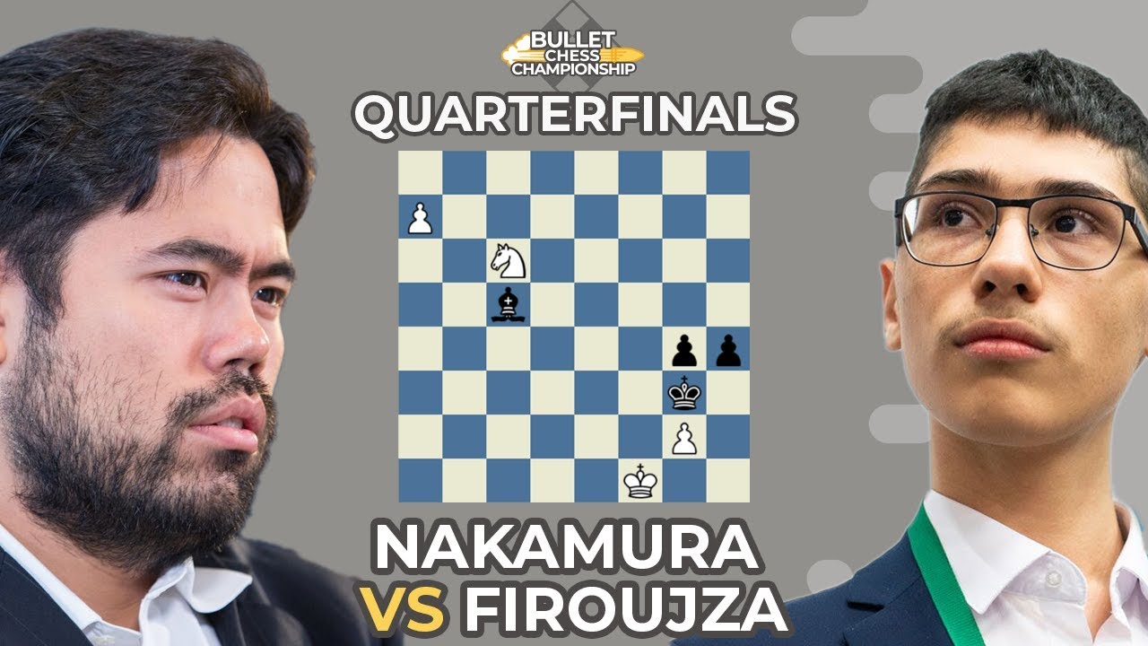 Carlsen, Nakamura e Firouzja estão entre os participantes da edição mais  forte do Bullet Chess Championship 