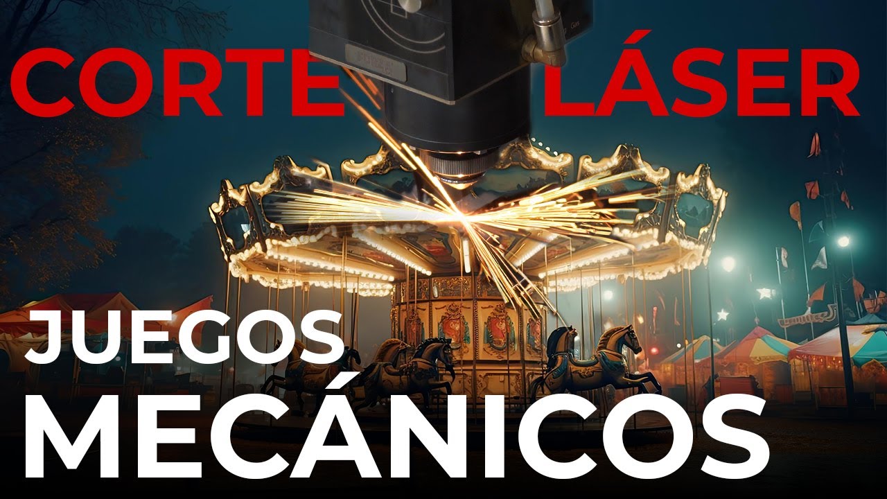 ¡Descubre como crear Juegos Mecánicos en México! Corte de metal láser